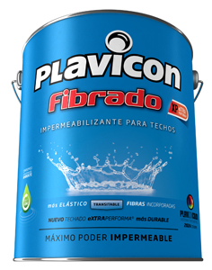 Plavicon techos Fibrado x 10 kgs.