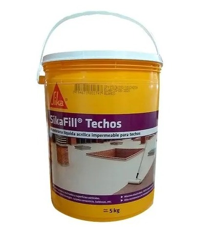 Sikafill techos sin fibra x 5 kgs.