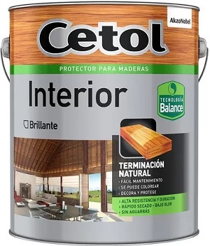 Cetol interior brillante x 4 lt.