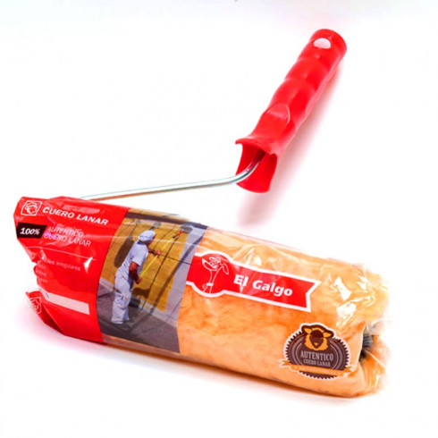 Rodillo cuero lanar 17cm.
