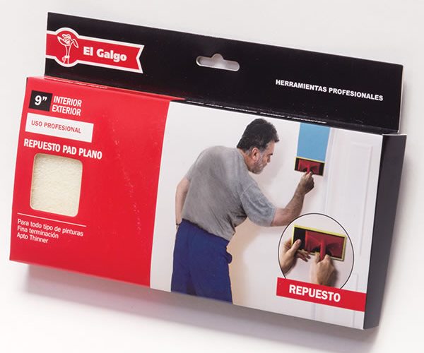 Aplicador plano Repuesto 9&quot; El Galgo