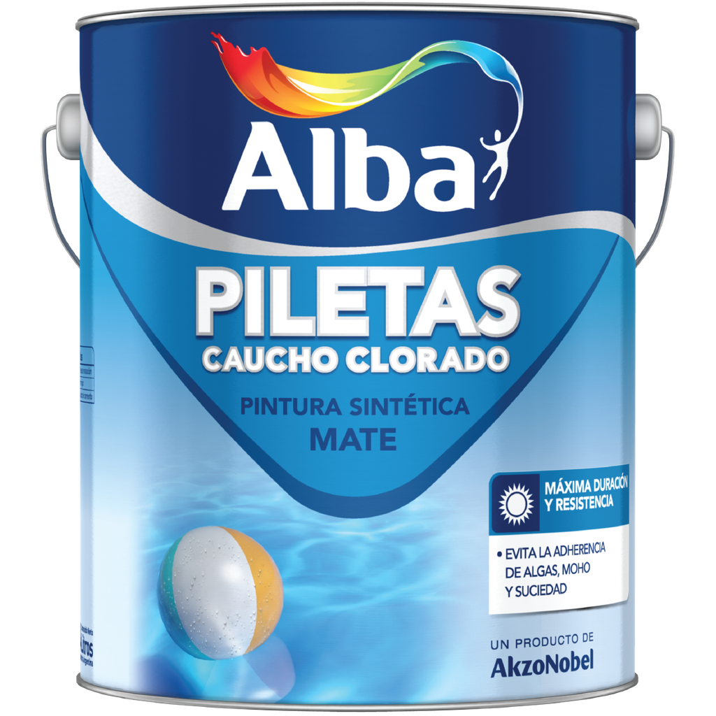 Pileta Alba caucho sintetico x 4 lts.