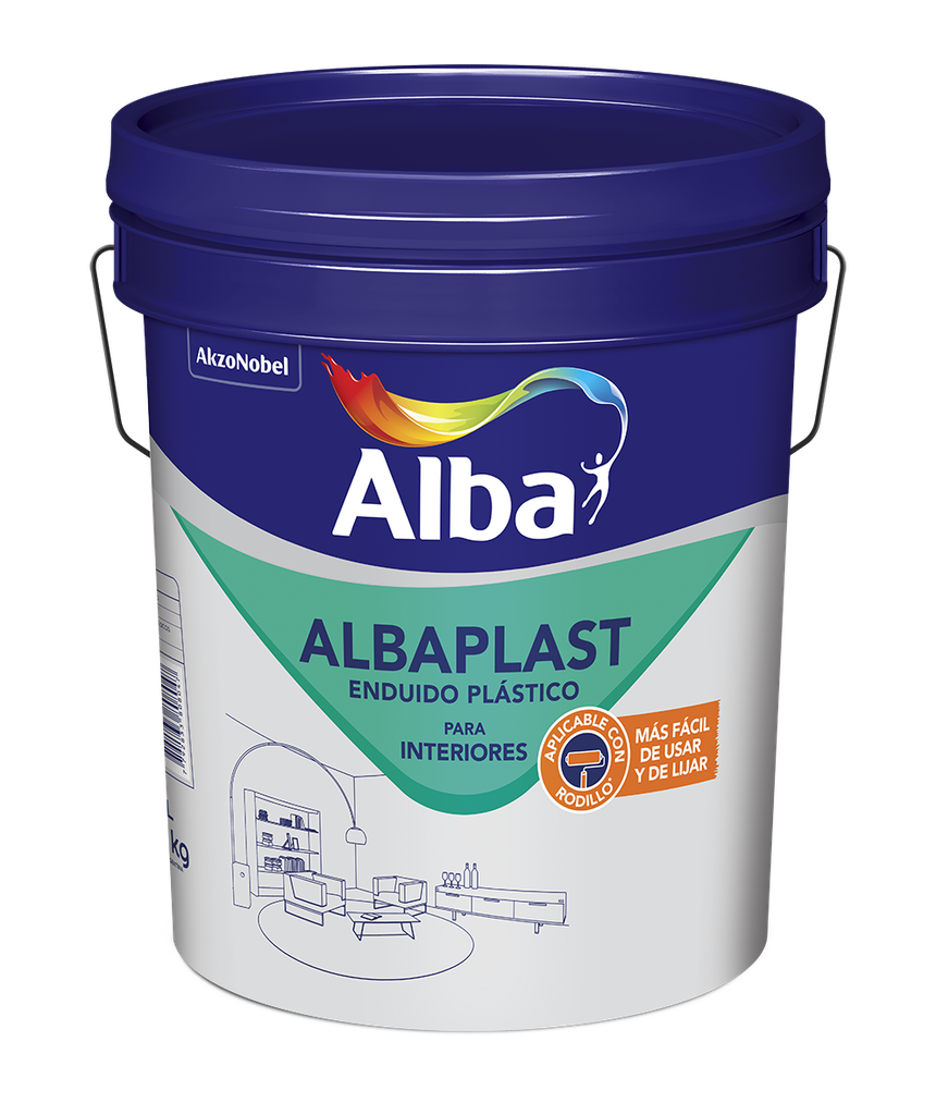 Enduido Albaplast x 20 lts./33 kgs.