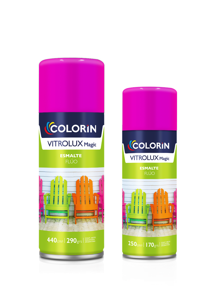 Aerosol Vitrolux Esmalte Fluo 250 ml
