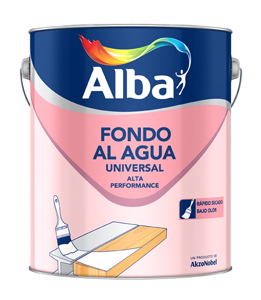 Fondo al agua universal Alba x 0.500 lt.