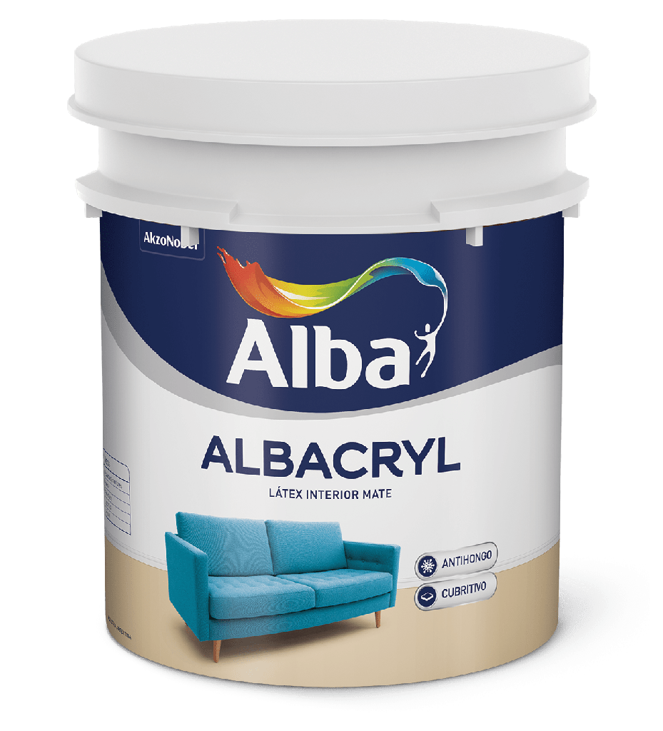 Albacryl latex interior blanco x 20 lts.