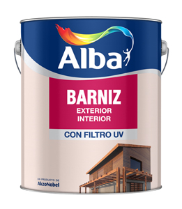 Alba barniz con filtro UV x 4 lts.