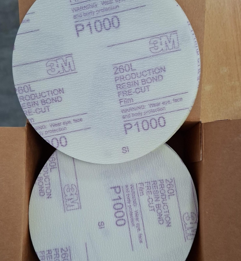 Disco abrojo grano 1000 c/asp 6"