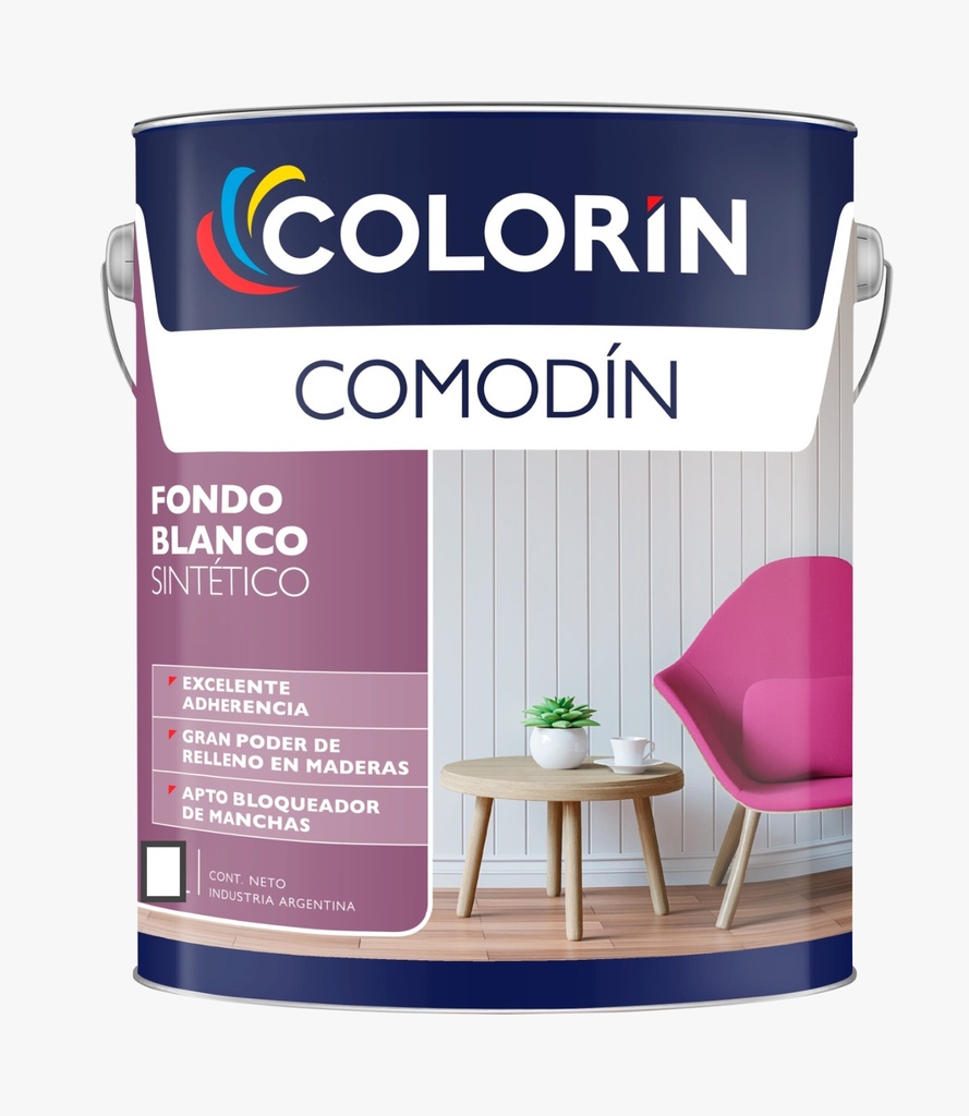 Comodin Fondo Blanco sintetico x 4 lts.