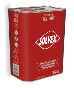 Hydra thinner Solvex multiuso x 0.900 lt.