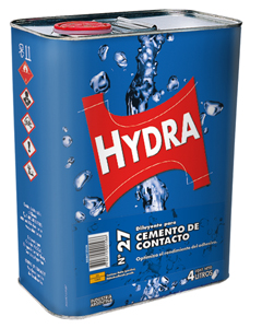 Hydra diluyente cemento de contacto x 4 lts.