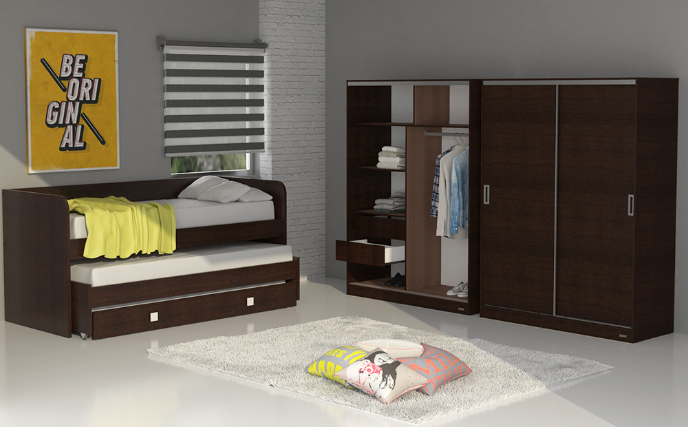 PLACARD DAKAR 2 PTAS CORREDIZAS 1.40 MTS.