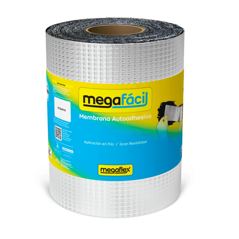 Megaflex megafacil autoadhesiva 25 cm. x metro