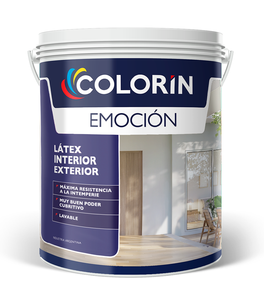 Emocion latex mate int/exterior Blanco x 20 lts.