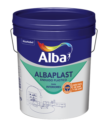 Enduido Albaplast x 10 lts./16.5 kgs.