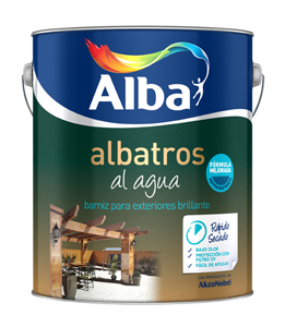 Albatros al agua exterior bte. x 4 lts.