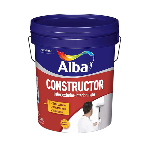 Constructor latex int./ext. blanco x 20 lts.