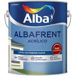 [1180000004] Albafrent latex ext. blanco x 4 lts.