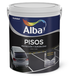 Pisos latex Alba antideslizante x 4 lts.