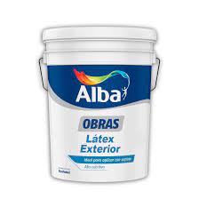 [1313101020] Alba Obras latex exterior blanco x 20 lts.