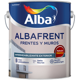 [1400910010] Albafrent frentes y muros blanco x 10 lts.