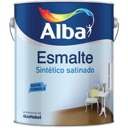 [1500101004] Alba esmalte satinado Blanco x 4 lts.
