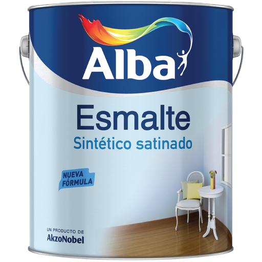 Alba esmalte satinado Blanco x 20 lts.