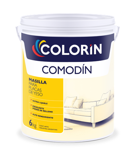 Comodin masilla para placas de yeso x 16 kgs.
