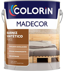 Madecor barniz mate Colorin x 4 lts.