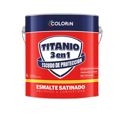 [17400030001] Titanio esmalte satinado Blanco x 1 lt.