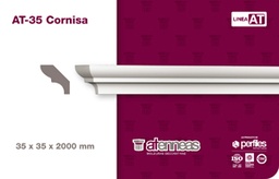 [51100035001] Molduras Atenneas at-35 x 2 mts. 