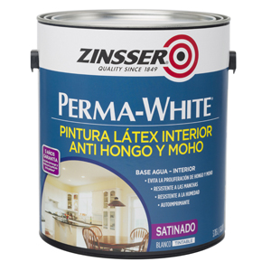 Perma white interior satinado x 4 lts.