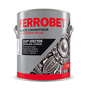 Ferrobet Duo martillado Gris p/pincel OUTLET x 1 lt.
