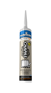 Plavicon Chapas sellador gris cartucho x 450 grs.  