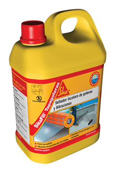 Sikafill tapagoteras transparente x 5 lts.