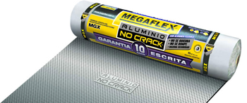 Megaflex mem. NO CRACK x 35 kgs. rollo negro PTRONC35KGPOMG
