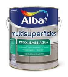 [1090001104] Alba Epoxi al agua Multisuperf Sat Blanco - Base P x 3.600 Lts.